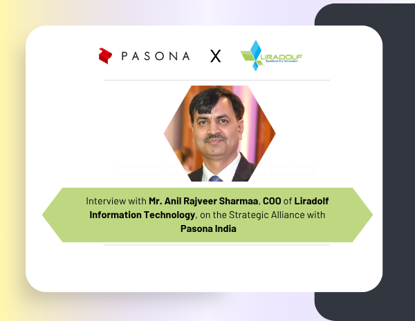 Pasona X Liradolf | Interview with Anil Rajveer Sharmaa