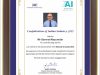 CII Recognition for shaping India’s AI future as Jury Member, National AI Awards 2025.