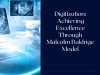Digitization: A Key Enabler for Business Excellence Using the Malcolm Baldrige Model